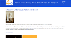 Desktop Screenshot of khg-giessen.de